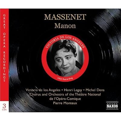 Massenet: Manon -Los Angeles, Legay, Monteux -(1955) - 3CD BOX SET