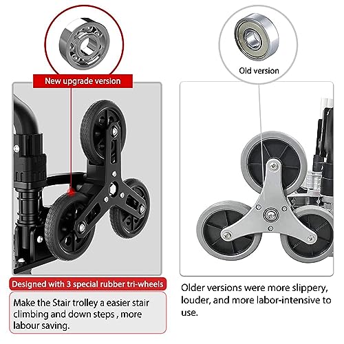 Carretilla de mano para escaleras 150 lbs capacidad miniatura 6