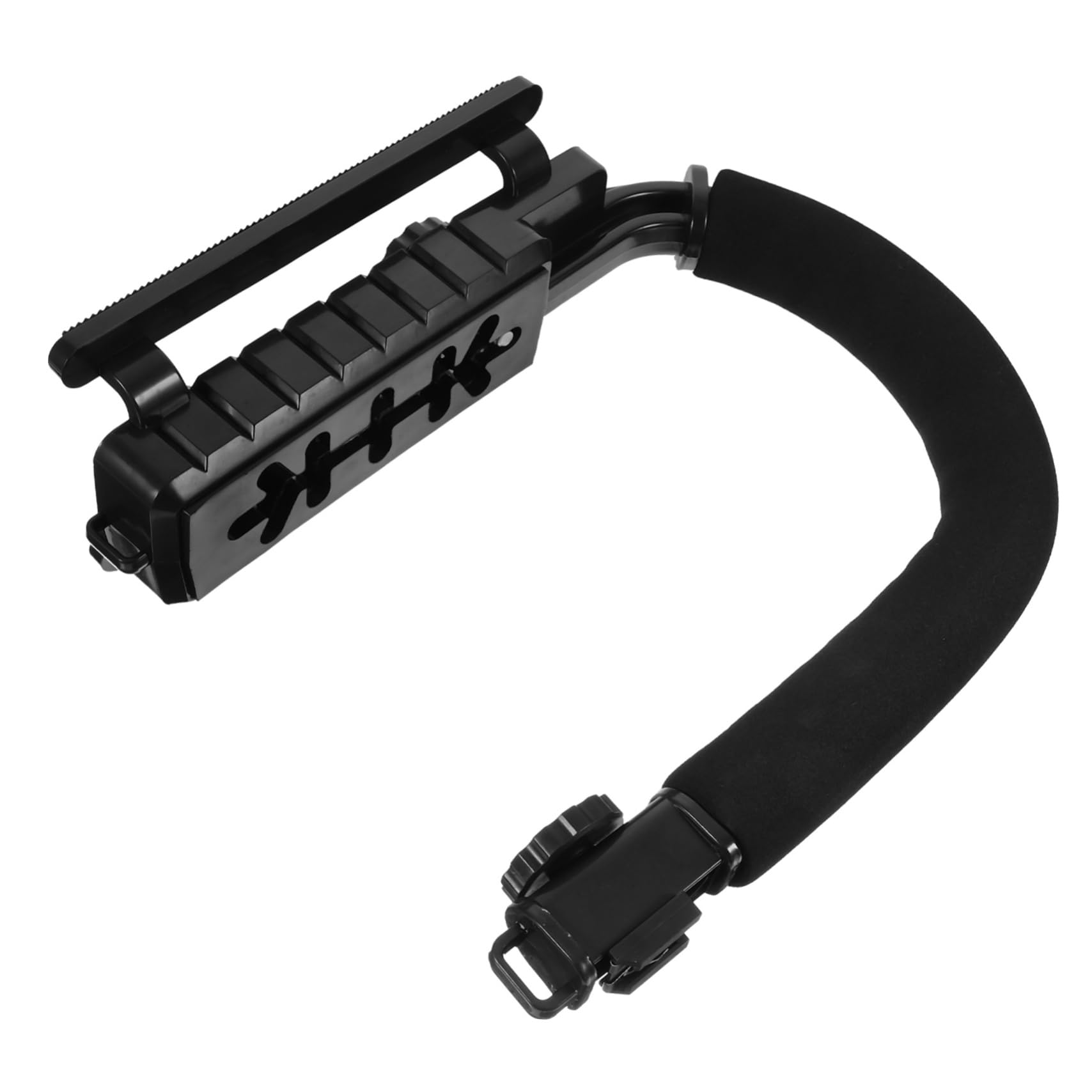 Estabilizador De Cámara Portátil para DSLR Soporte Empuñadura y Flash para Grabaciones Interiores y Exteriores