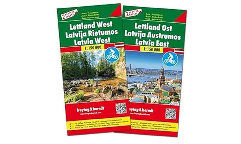 Latvia East + West + cycling paths