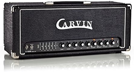 Carvin Audio X100B 100W Tube 2 Channel Guitar Amplifier Head with Graphic EQ, Boost and Reverb