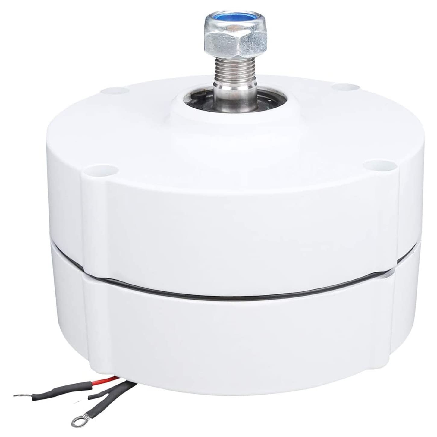 ZUKETANG 600W Three-Phase alternator Permanent Magnet Generator, Brushless Electric Wind Power Turbine Generator with Base, for Vertical and Horizontal Wind Turbine,24V