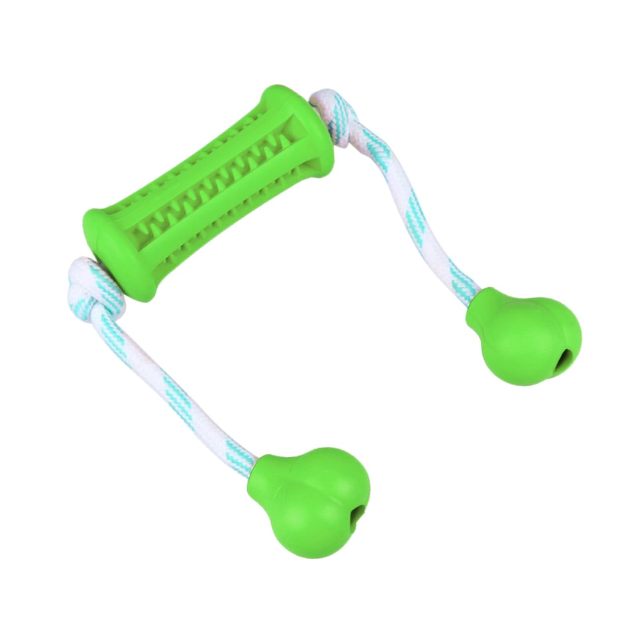 Kisangel 3piezas Juguete para De Cuidado Cepillo De Dientes para Juguete Masticable para Entrenamiento y Limpieza De Dientes Verde