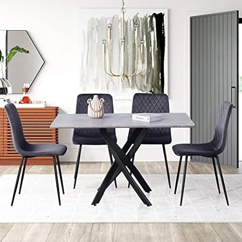 GOLDFAN 4-Piece Wooden Dining Set Cover