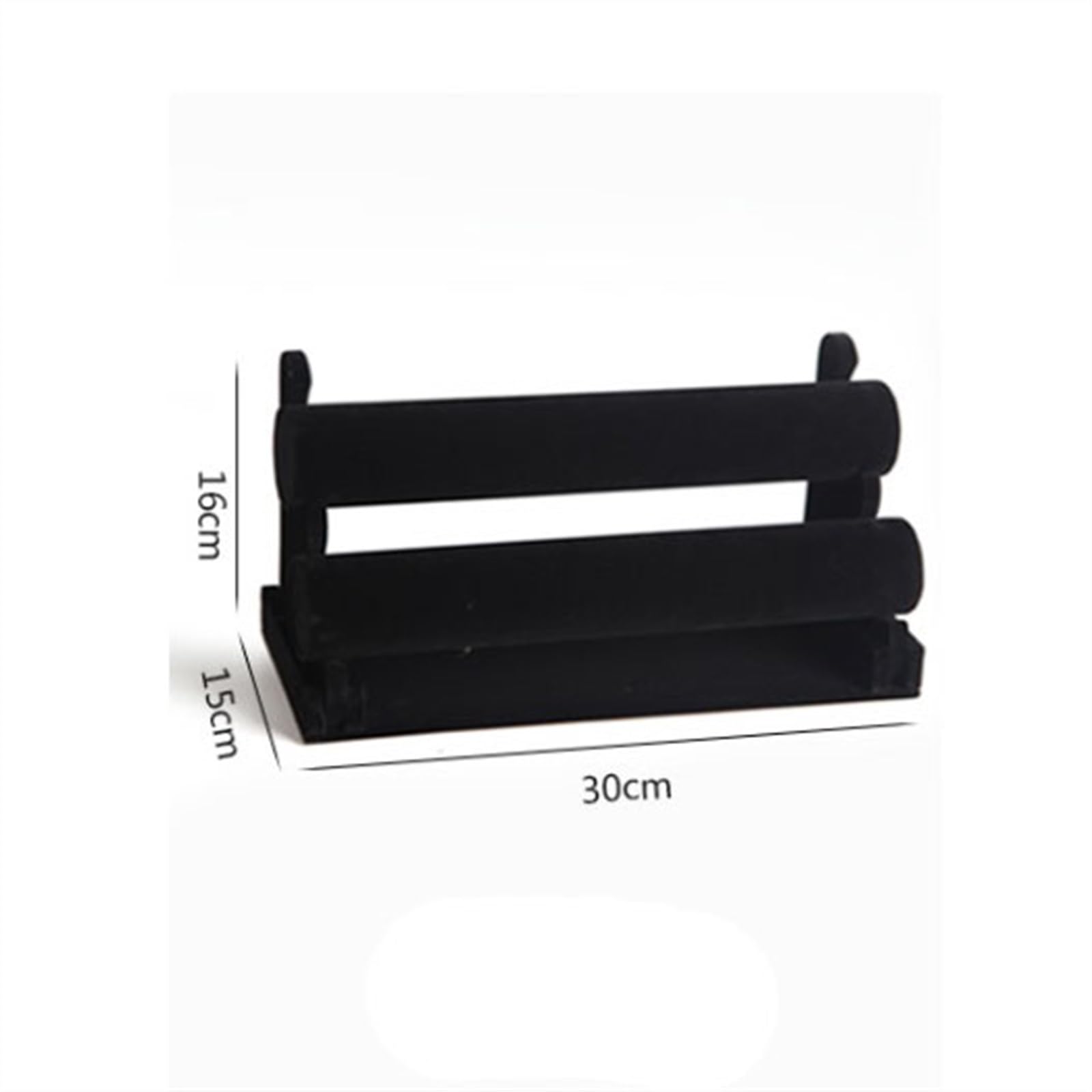 YCTTKDD Soporte para Pulsera, Soporte para Pulsera de Terciopelo con Estante de 2 Niveles, Soporte de exhibición de Pulsera Desmontable para organización de Joyas y Organizador de Joyas de exhibición