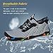 WateLves Water Shoes Mens Womens Beach Swim Shoes Quick-Dry Aqua Socks Pool Shoes for Surf Yoga Water Aerobics (C/Light Gray, 44)