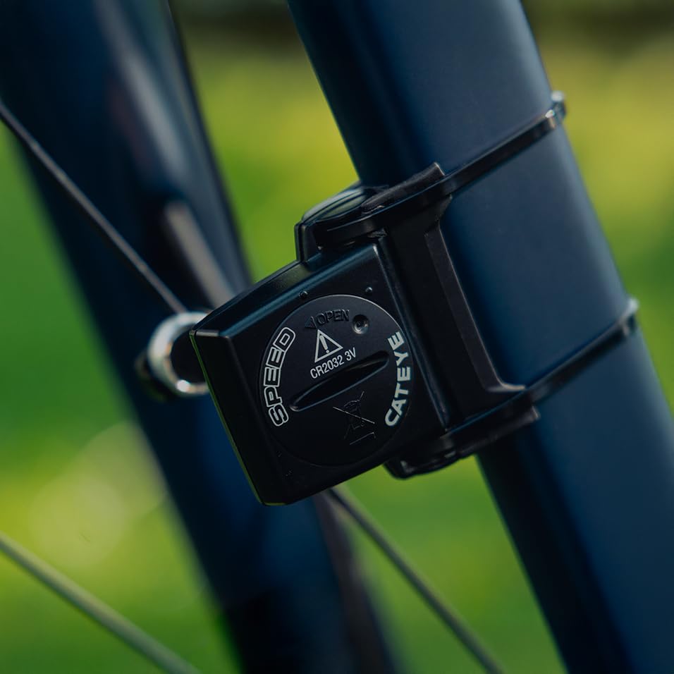 Miniatura 3 de CATEYE Sensor de velocidad de computadora de ciclismo analógico inalámbrico - Fácil configuración para todas las bicicletas, para computadoras de