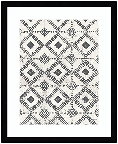 Amanti Art Framed Wall Art Print 21x17 Maki Tile Panel