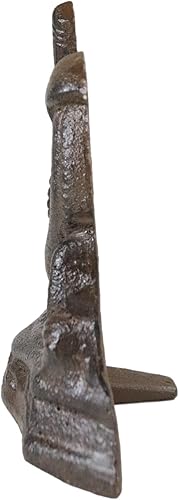 Miniatura 4 de Ebros Gift Figura decorativa de hierro fundido con cuerda marina marina con cuerda para pisapapeles escultura 7.75 pulgadas de alto