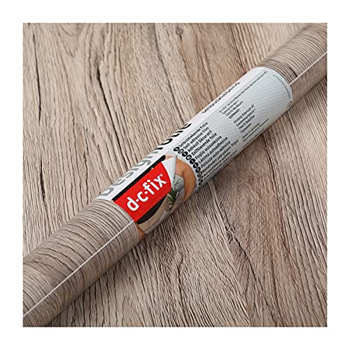 D-C-Fix Peel And Stick Contact Paper Sanremo Oak Wood Grain Self-Adhesive Film Waterproof & Removable Wallpaper Decorative Vinyl For Kitchen, Countertops, Cabinets 26.5" X 78.7" #TOP2