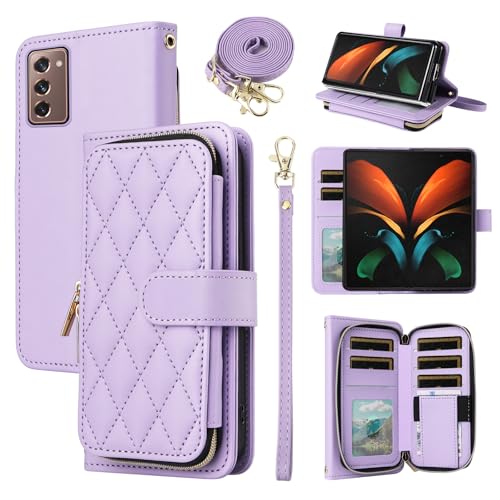 Housse de téléphone Z Fold 2 5G avec bandoulière pour libérer vos mains