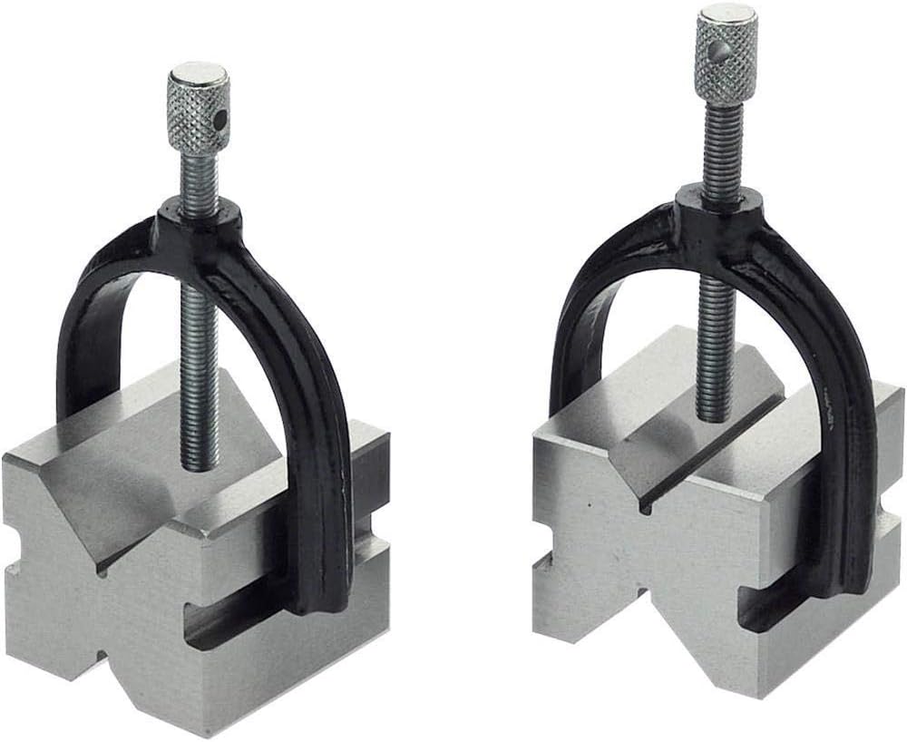 Industrial H5609 - V-Block Pair w/Clamps 1-3/4"