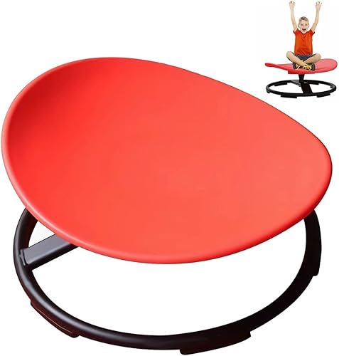 Silla Swiel para niños con autismo, silla de juguete sensorial, juguetes para sentarse y girar para niños, base de metal antideslizante, el mejor