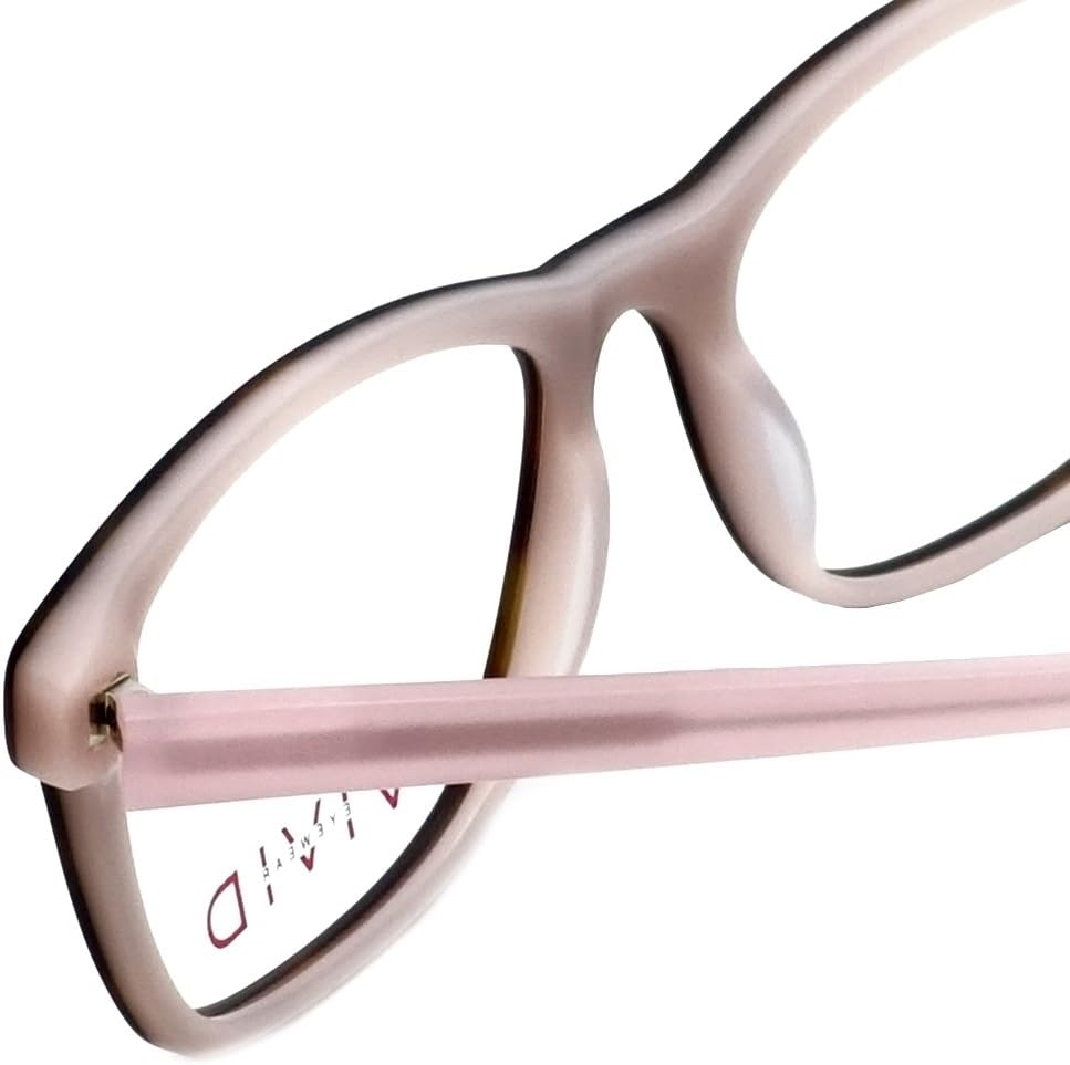 Calabria Viv 878 Designer Square Cat Eye Reading Glasses Women Single Power Readers Trendy Chic Ladies Eyeglass w/Hard Case