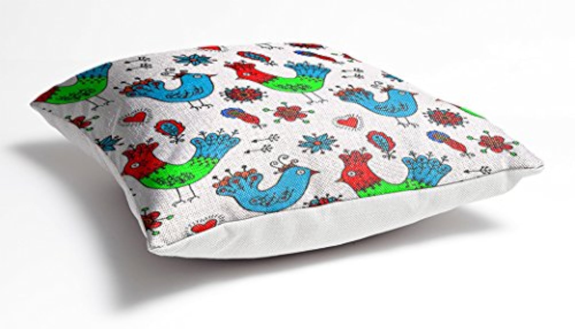 Nature's Polyester Cushion Cover, Multicolour