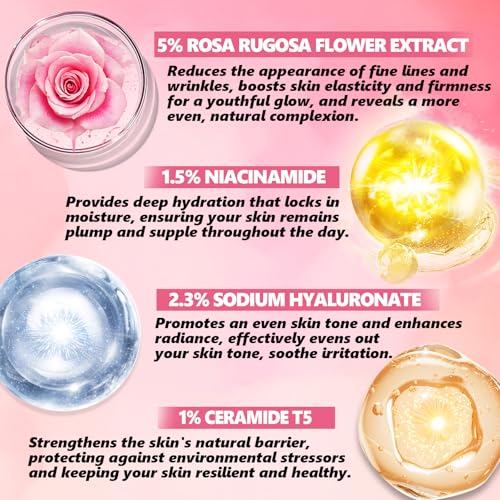 DEBAIY Rose 2.3% Hyaluronic Acid Facial Serum - Nourish Skin, 120ml/4.06fl.oz — view 3