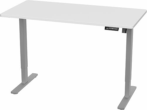 Vista 167 de VIVO DESK-KIT-1W6G - Escritorio eléctrico de pie de 60 x 24 pulgadas, ajuste de altura de memoria, serie 1B, parte superior de nogal oscuro de una