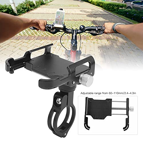 Suporte de telefone de bicicleta, suporte de telefone de bicicleta de liga de alumínio para motocicl