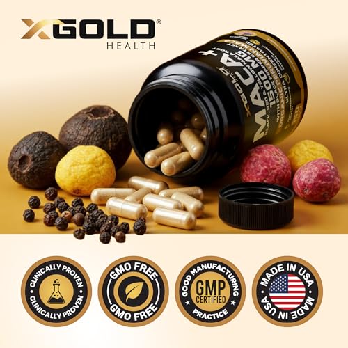 X Gold Health Organic Maca Root