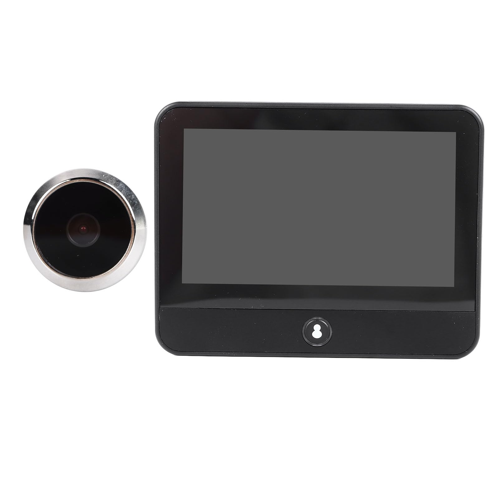 Judas De Porte Numérique 1080P Avec Moniteur Grand Angle, Accès à Distance Via Application