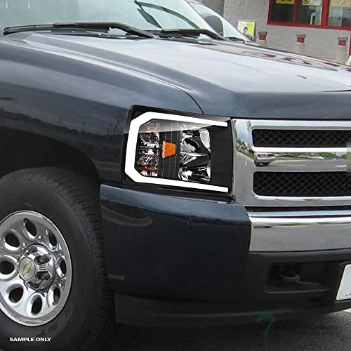 Switchback Sequential LED Signal Lamps for 07-13 Chevy Silverado 1500/2500/3500 HD
