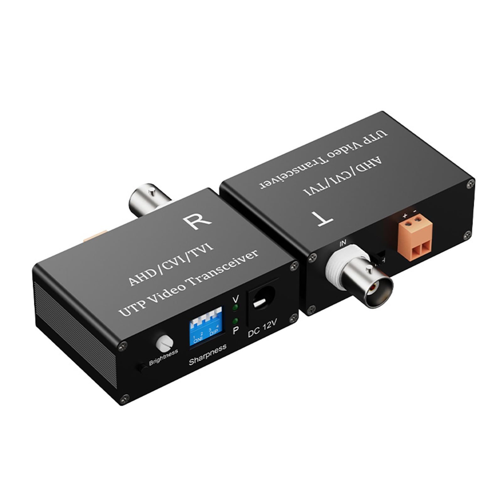 Convertitore conveniente con riduzione per telecamere di parcheggio Trasmettitori passivi a doppino intrecciato AHDs CVIs TVIs