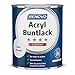 Produktbild Acryl-Buntlack 2-in-1 750 ml RAL 0096 Altweiß glänzend Renovo