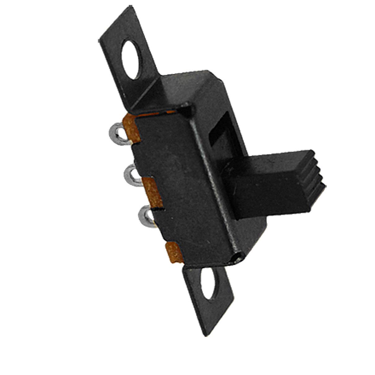 Aexit 10 Pcs Networking Products SS12F26 Single Pole Double Throw 0.5A 50V DC Vertical Switches Slide Switch