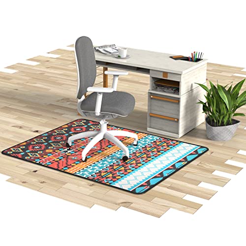 Vintage Office Chair Mat for Carpet and Hardwood Floor Bohemian Desk Chair Mat 36'' x 48'' Jacquard Woven Surface Heavy Duty Floor mats for Office Home and Gaming Floors Vintage Office Chair Mat for Carpet and Hardwood Floor Bohemian Desk Chair Mat 36'' x 48'' Jacquard Woven Surface Heavy Duty Floor mats for Office Home and Gaming Floors