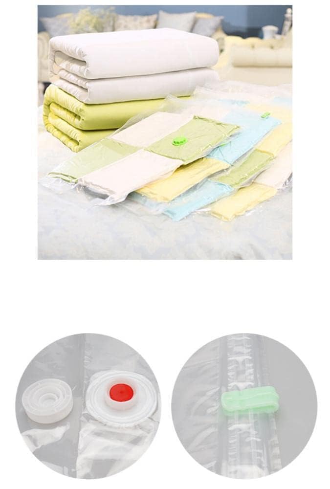 A2ZWORLD Pack of 6 Vacuum Bags for Clothes Transparent Vacuum Bags for Clothes and Duvets 40 x 50 cm, 40X50cm - Image 3