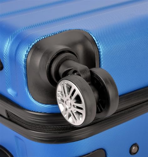 Checked Luggage Carry On Luggage 3 Piece Luggage Set,20/24/28 Inch Hardshell Suitcase Set Suitcase for Women Men Family Luggage Suitcase (Color : C, Size : 3-Piece Set) 5