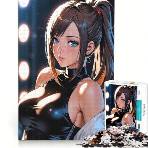 Rompecabezas de 1000 piezas de anime para reducir el estrés y entrenar tu mente