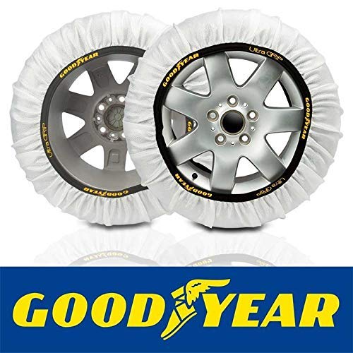 Goodyear GOD8011 Ultra grip - Cadenas textile de Nieve, talla M, Set de 2