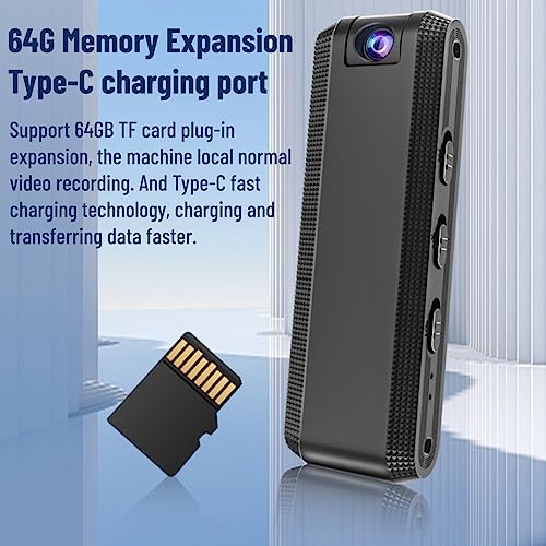 Body Camera, 1080P Hd Anti Shake Bodycam With Back Clip, 180° Rotatable Lens, Portable Sport Video Camera With Night Vision, For Travel Walking Delivery #TOP4