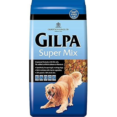 Gilpa Super Mix Dry Dog Food 15kg Cover