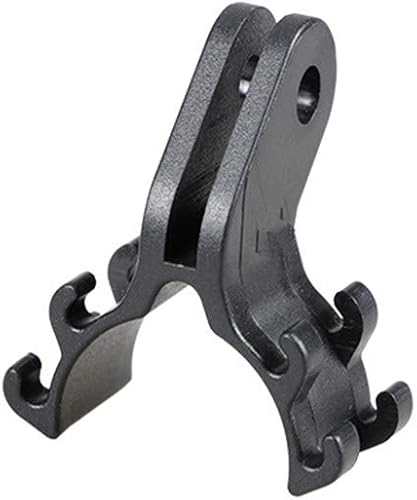 Miniatura 3 de Soporte para linterna de luz de bicicleta, soporte de clip para bicicleta de carretera, parte de ciclismo, ajustable, compatible con adaptador de