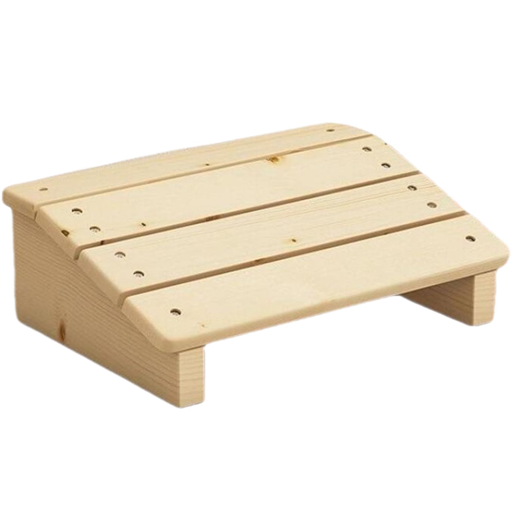 Poggiapiedi da scrivania inclinato per sotto la scrivania, poggiapiedi in legno, 30 x 20 x 10 cm, poggiapiedi basso sotto la scrivania, poggiapiedi per ufficio, sauna, casa infermieristica