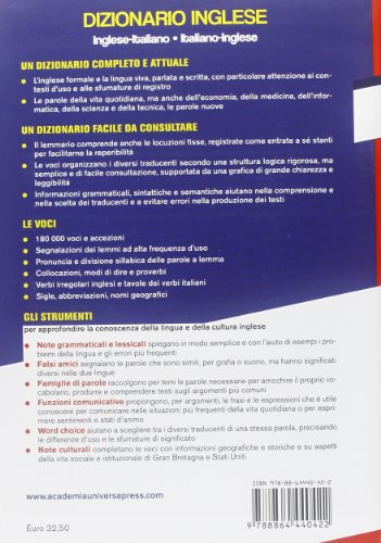 Dizionario Inglese-Italiano, Italiano-Inglese - 2