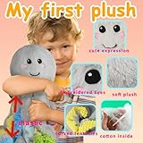 Omuyasi Kuscheltier Baby Spielzeug ab 3 6 12 Monate, Octopus Plüschtier mit 8 Texturierte Tentakel, Sensorik Autismus Spielzeug ab 1 Jahre, Geburtstag Geschenke für Baby Mädchen Junge