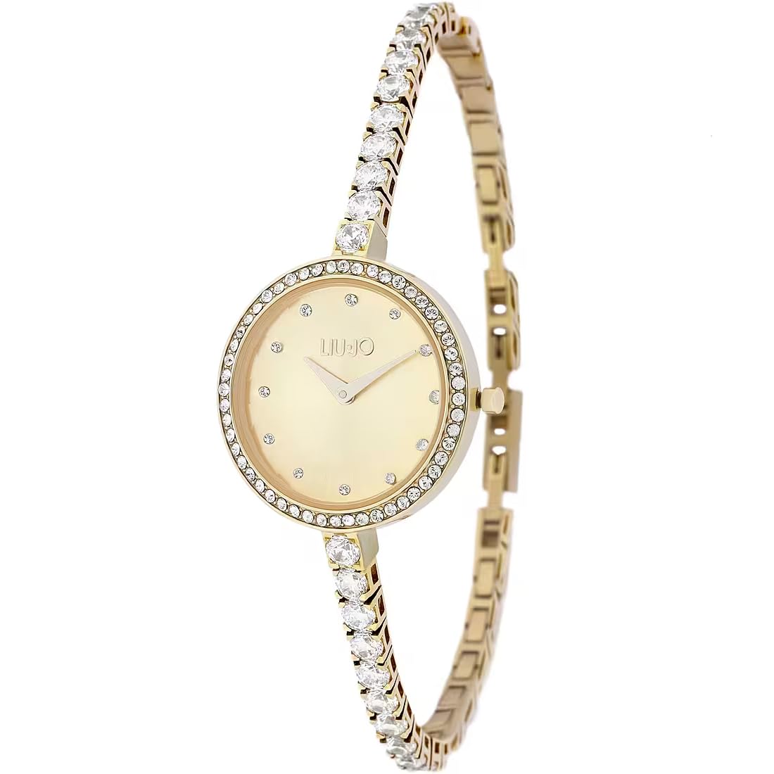 Liu Jo TLJ1811, orologio analogico al quarzo da donna con cinturino in acciaio inossidabile oro, oro, Moderno