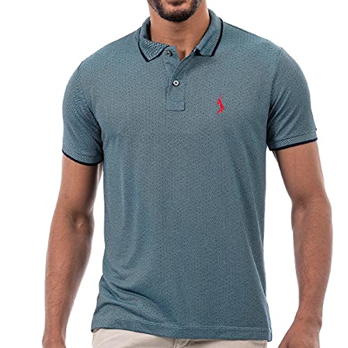 Kit 3 Camisa Polo Masculina Piquet com Viscose John Pull