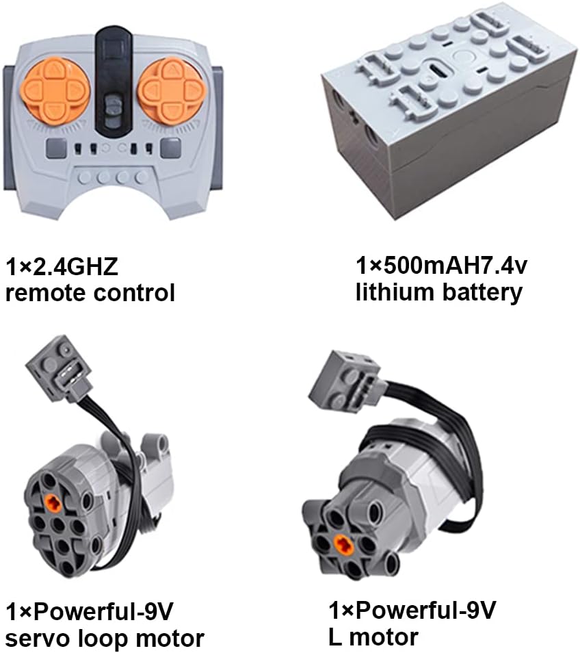 4Pcs Remote Control Motor Kit for Lego Power Dominican Republic Ubuy
