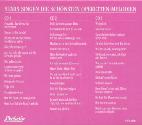 Die schönsten Operettenmelodien