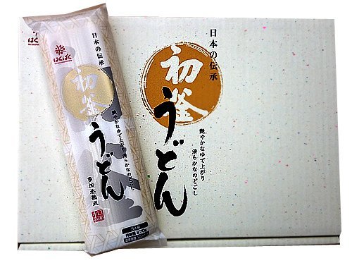 はくばく 初釜うどん 1箱(270gx10袋入) 麺つゆ付き