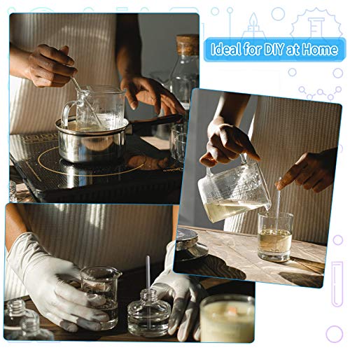 Patelai PATELAI-STIRRING RODS STIR STICK-42 20 Glass Stirring Rods Stir Stick With Both Round Ends 12 Inch Long 7 Mm Diameter And 6 Inch Long 5 Mm Diameter, 10 For Each Size For Lab Kitchen Science Education And Stir Hot Cold Beverage Cocktails thumb #3