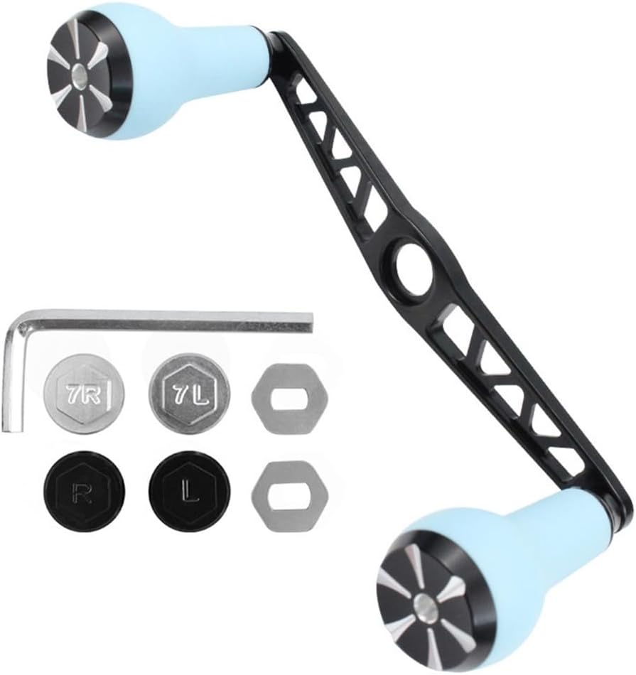 Fishing Reel Handle Knob Grip Replacement Assembly Part Aluminum Alloys Fishing Reel Handle Baitcasting Reel Handle