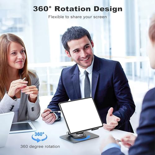 Soporte plegable para laptop y tablet con rotación 360° miniatura 5