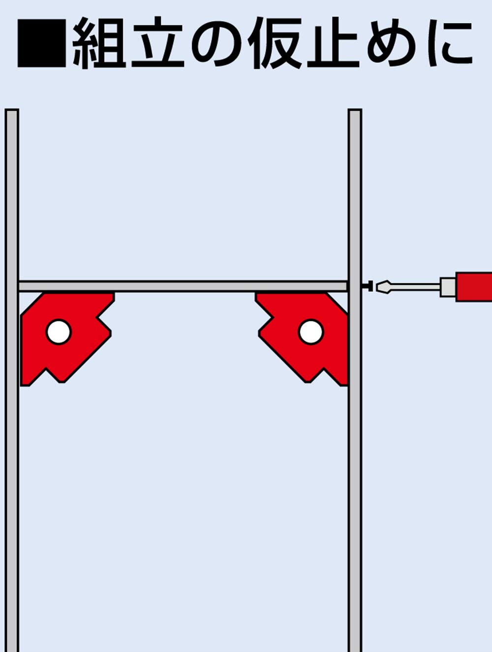 Amazon | シンワ測定(Shinwa Sokutei) 溶接マグネット M 72294 (× 4
