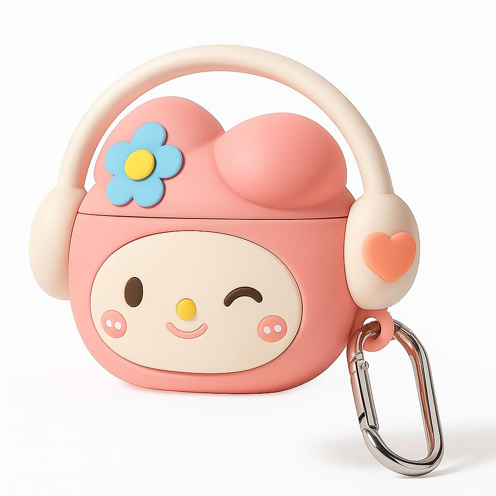 Cartoon Silicone Case Compatible with Apple AirPods Pro 2 Case Cover – Cute 3D Shockproof 360° Protective Skin Cover with Keychain | AirPods Pro 2nd Gen Case (Bat) — Amazon image 19