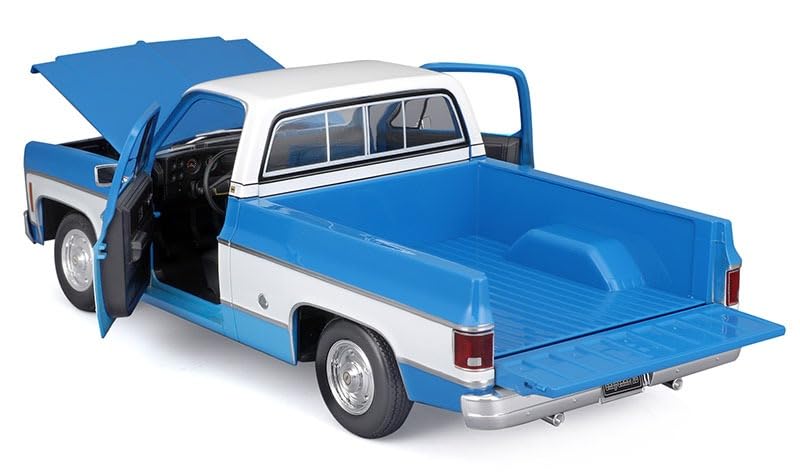 Modelo a escala 1:18 compatible con Chevrolet C10 Cheyenne 1974 miniatura 4